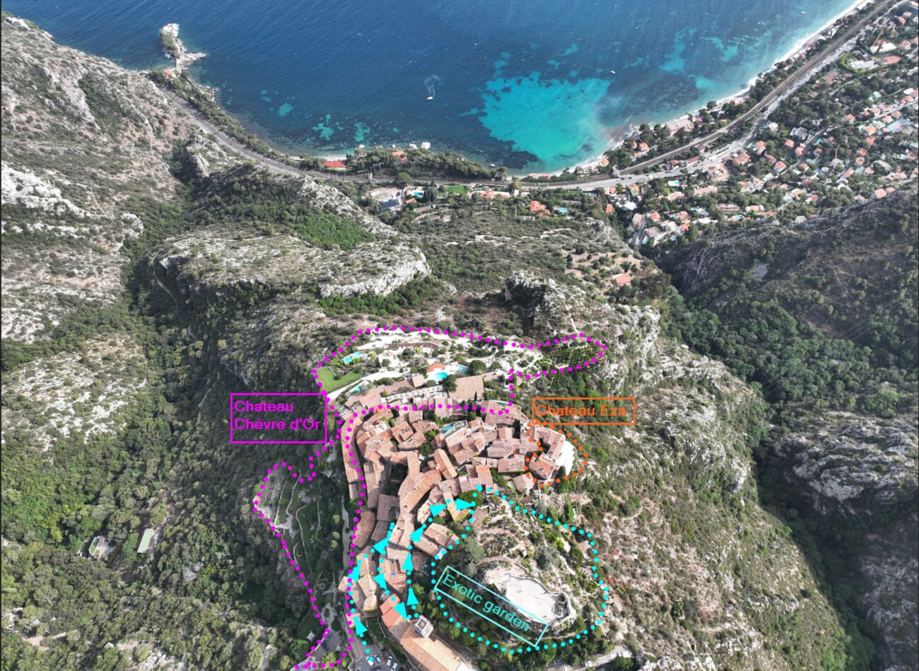 Eze Exotic Garden Chateau Eza Chevre dOr