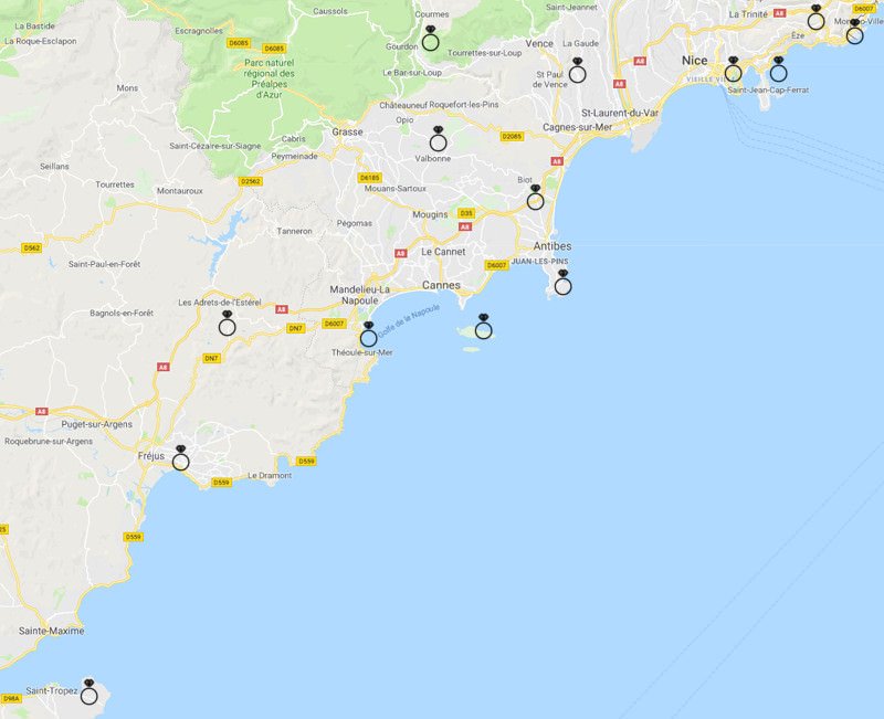 French Riviera best Wedding Proposal location Photographer