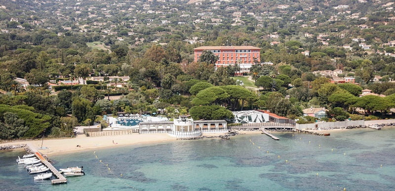 Wedding at hotel le beau vallon near saint tropez