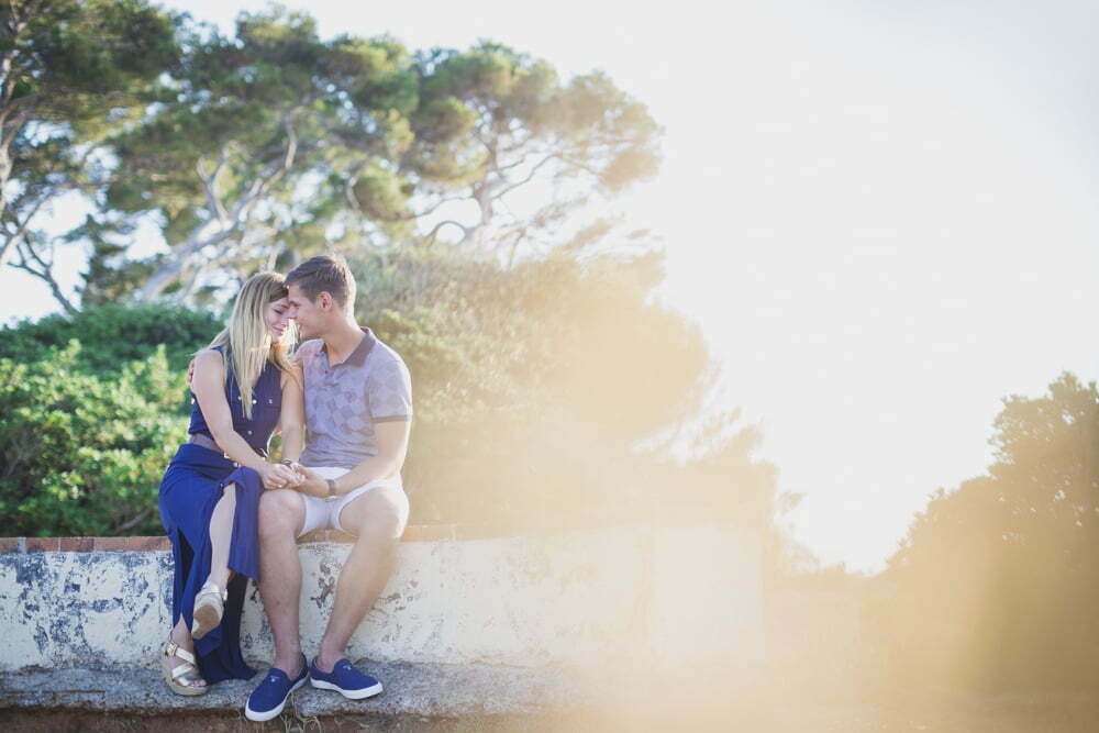 French Riviera proposal in Antibes