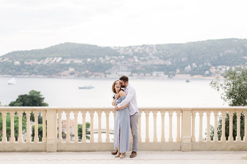 Saint Jean Cap Ferrat Engagement pre wedding photoshoot French RIviera