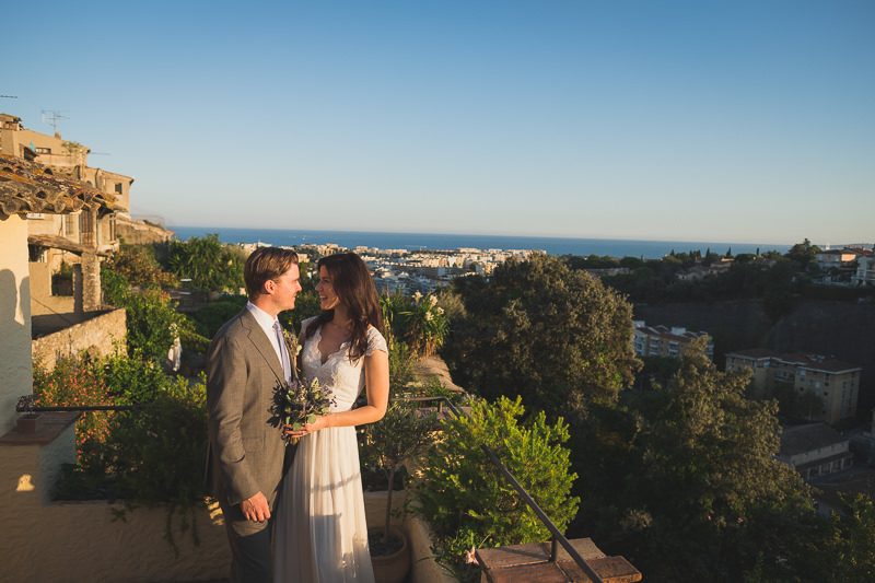 Intimate elopement Wedding Chateau le Cagnard French Riviera 1204