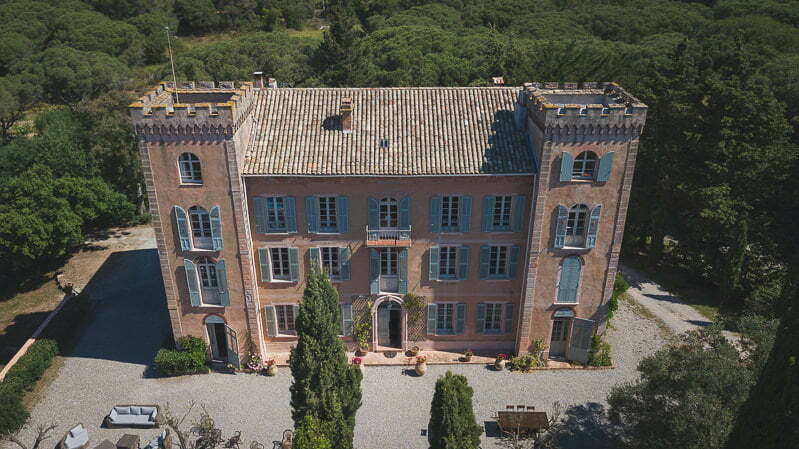 Intimate vineyard Chateau Wedding Provence 0042