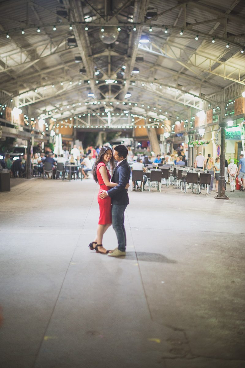 Surprise Proposal French Riviera Asian couple 5553