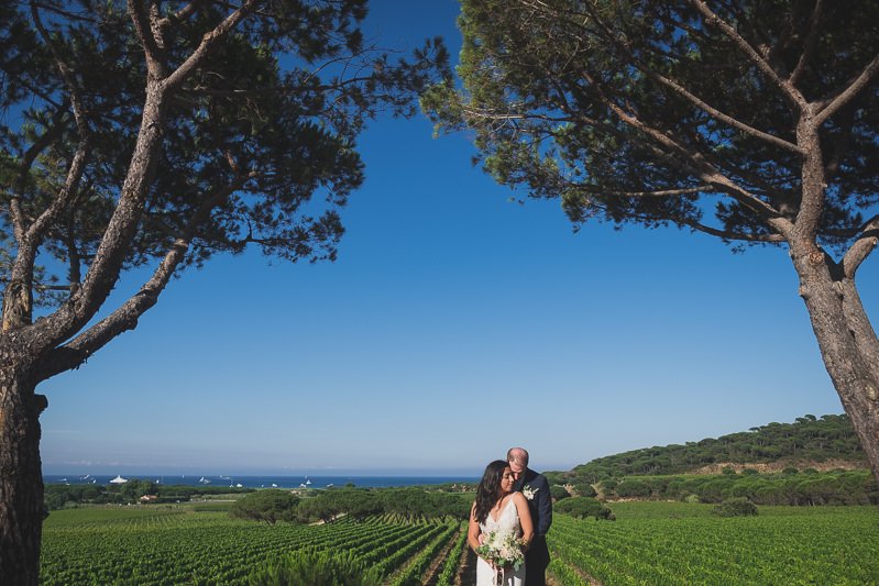 Saint-Tropez Photographer: Luxury Proposal, Elopement & Honeymoon 4 Saint tropez Elopement wedding photographer, with vineyards and the sea as backdrop