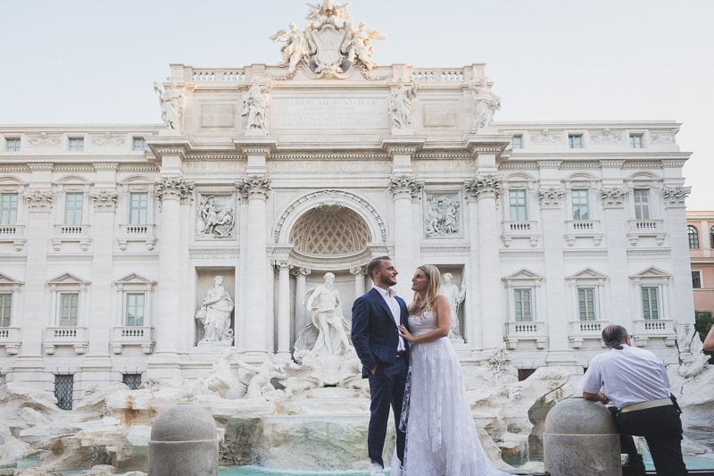 Wedding Day After Rome Italy 9654