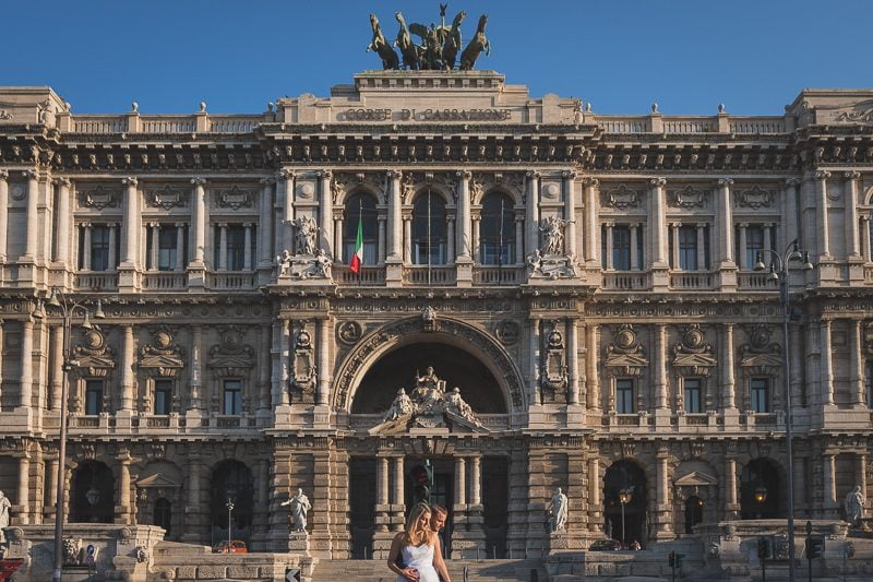 Wedding Day After Rome Italy 9695