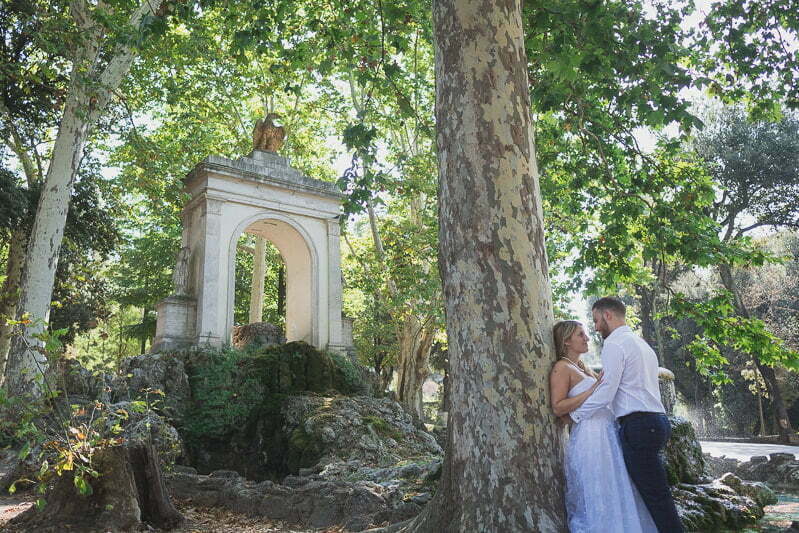 Wedding Day After Rome Italy 9865