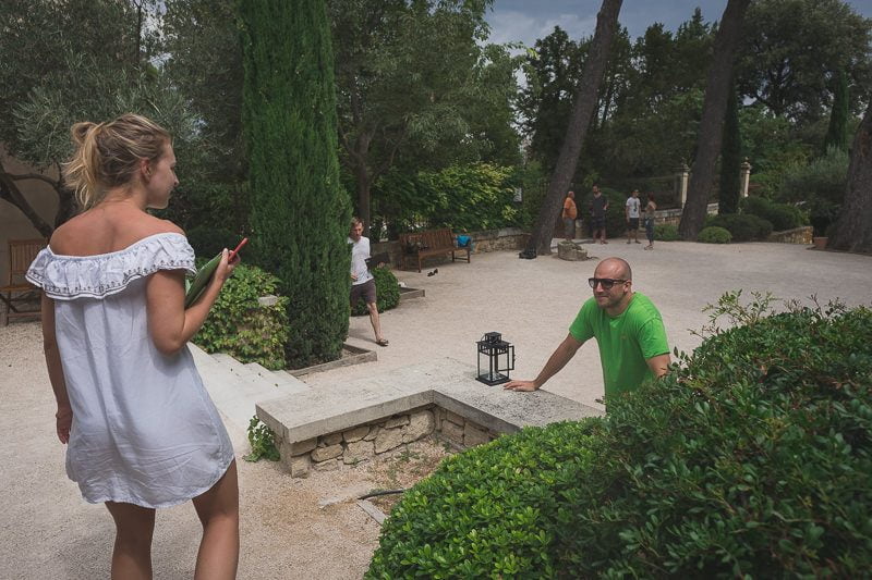 Irish wedding in Provence Chateau tour vaucros 0534