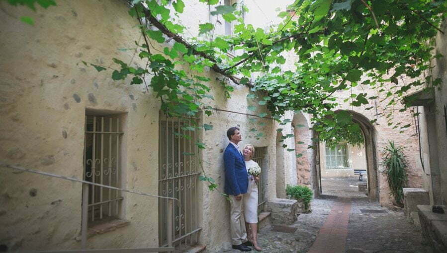 Swedish Wedding Chateau le Cagnard French Riviera 10 1