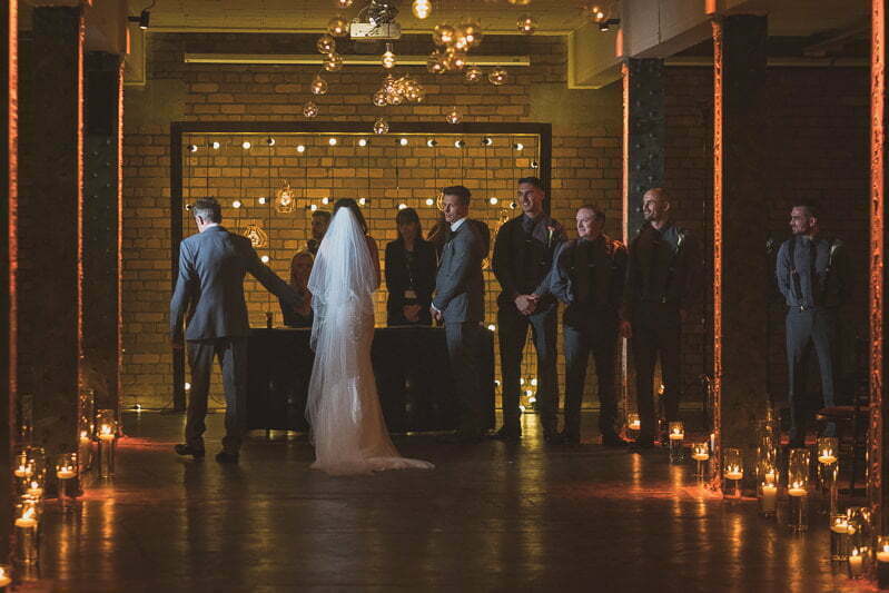 English Wedding Manchester Provence Industrial Warehouse 7169