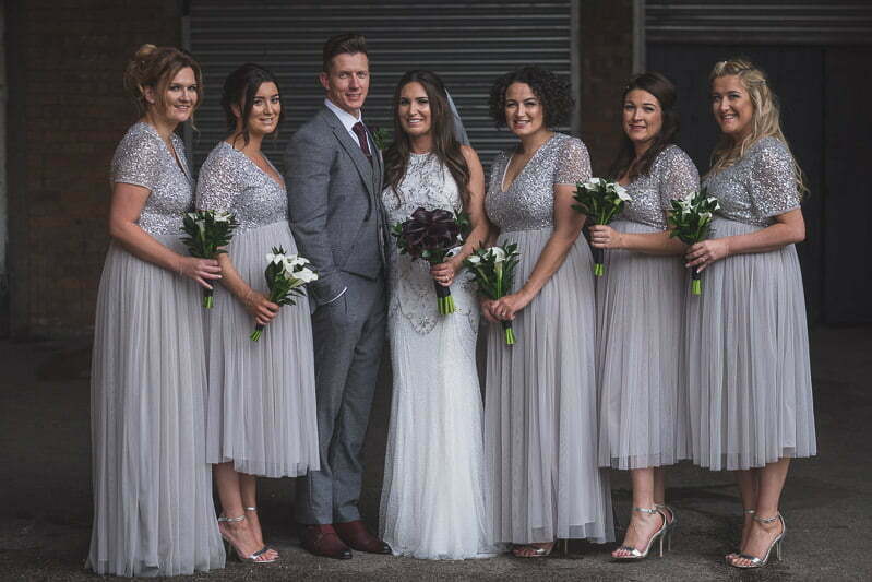 English Wedding Manchester Provence Industrial Warehouse 7560