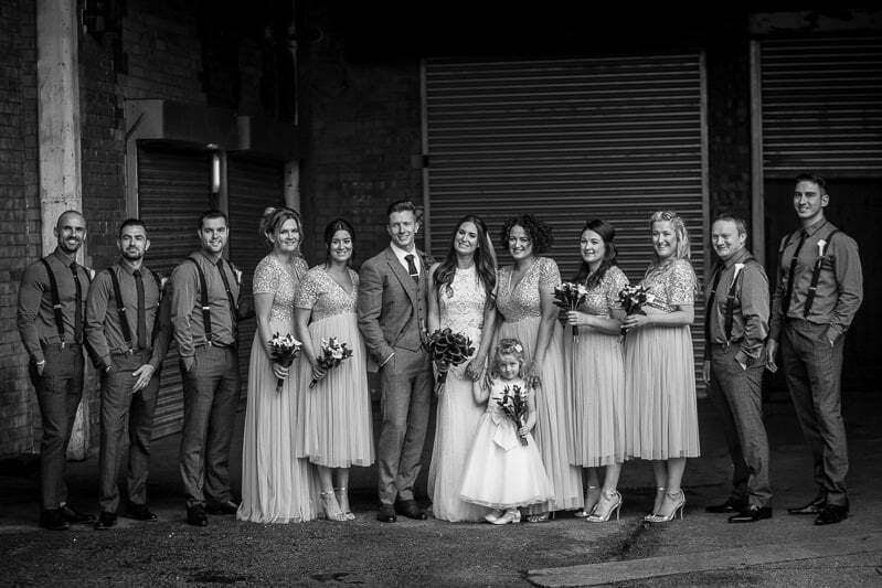 English Wedding Manchester Provence Industrial Warehouse 7587