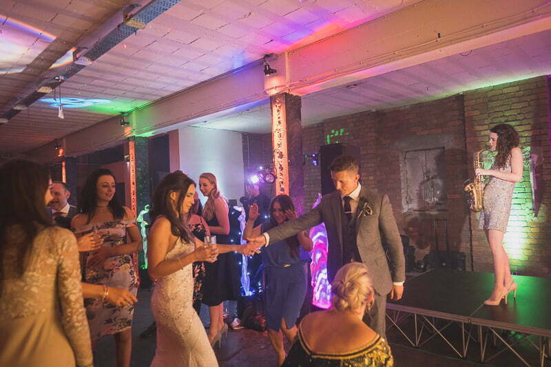 English Wedding Manchester Provence Industrial Warehouse 9486