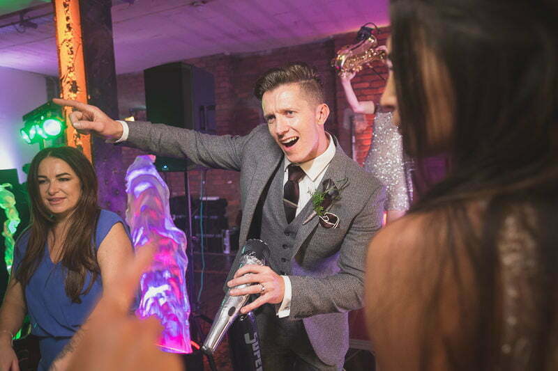 English Wedding Manchester Provence Industrial Warehouse 9515