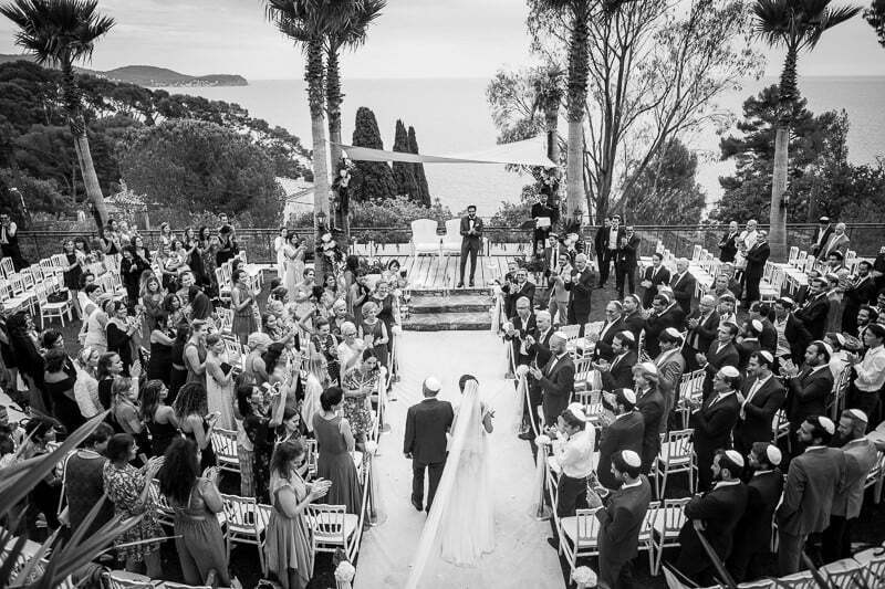 Jewish Wedding French Riviera Seaside France 5991