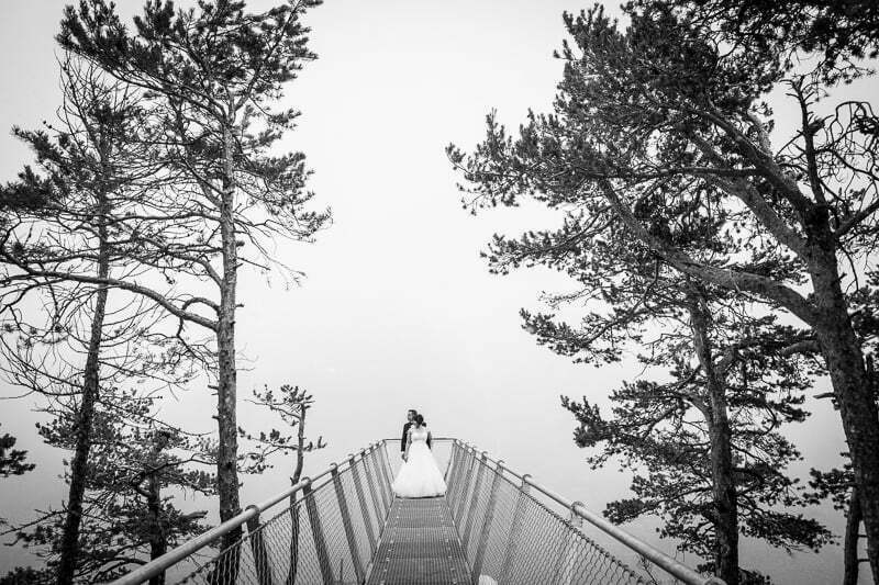 Wedding Day After Photo Session Mountains Auron Alpes 1167