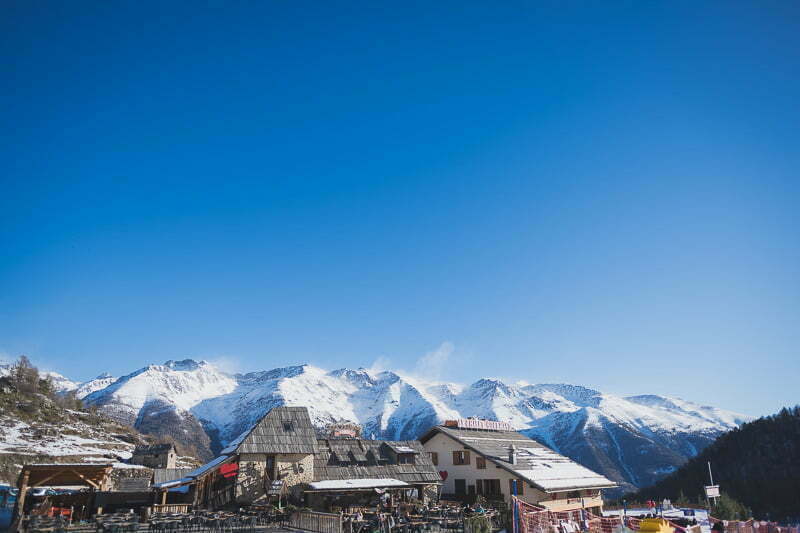 Wedding Day After Photo Session Mountains Auron Alpes 1344