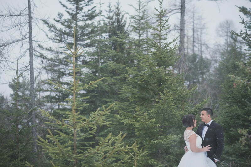Wedding Day After Photo Session Mountains Auron Alpes 9378