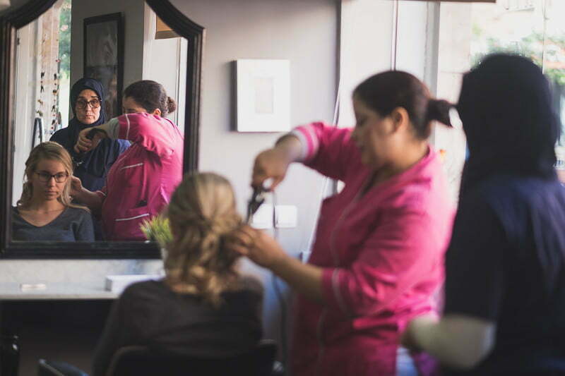 Jardin Majorelle Marrakech Post wedding couple photo session Morocco 25070