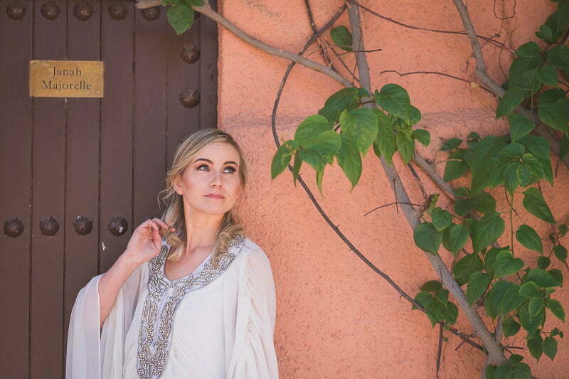 Jardin Majorelle Marrakech Post wedding couple photo session Morocco 25200