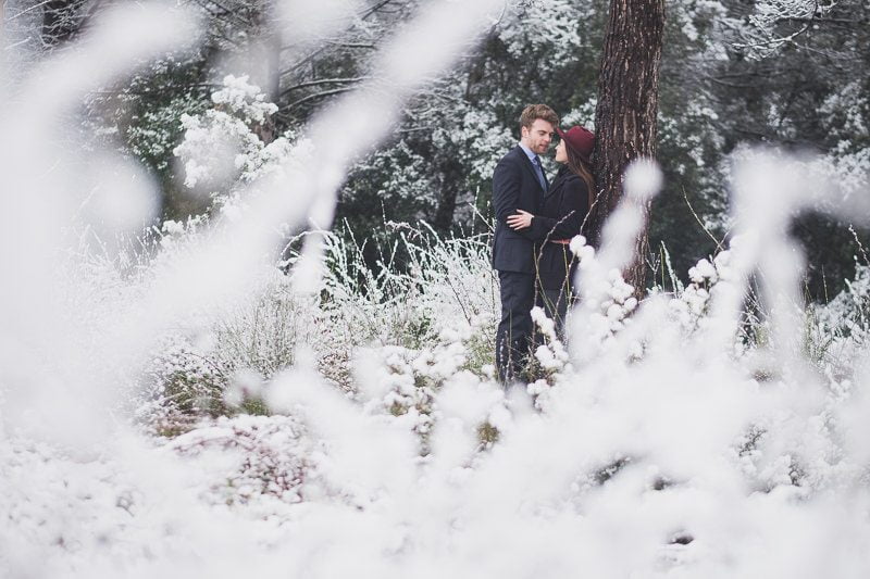 Snow Couple session French Riviera Bastide du Roy 1532