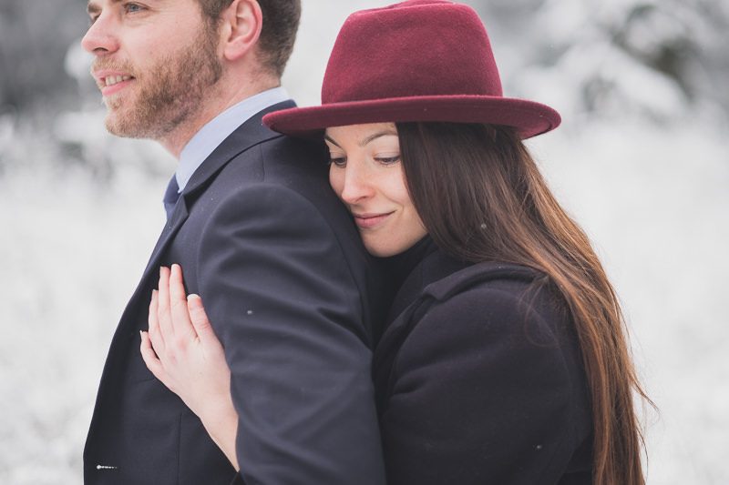 Snow Couple session French Riviera Bastide du Roy 1544
