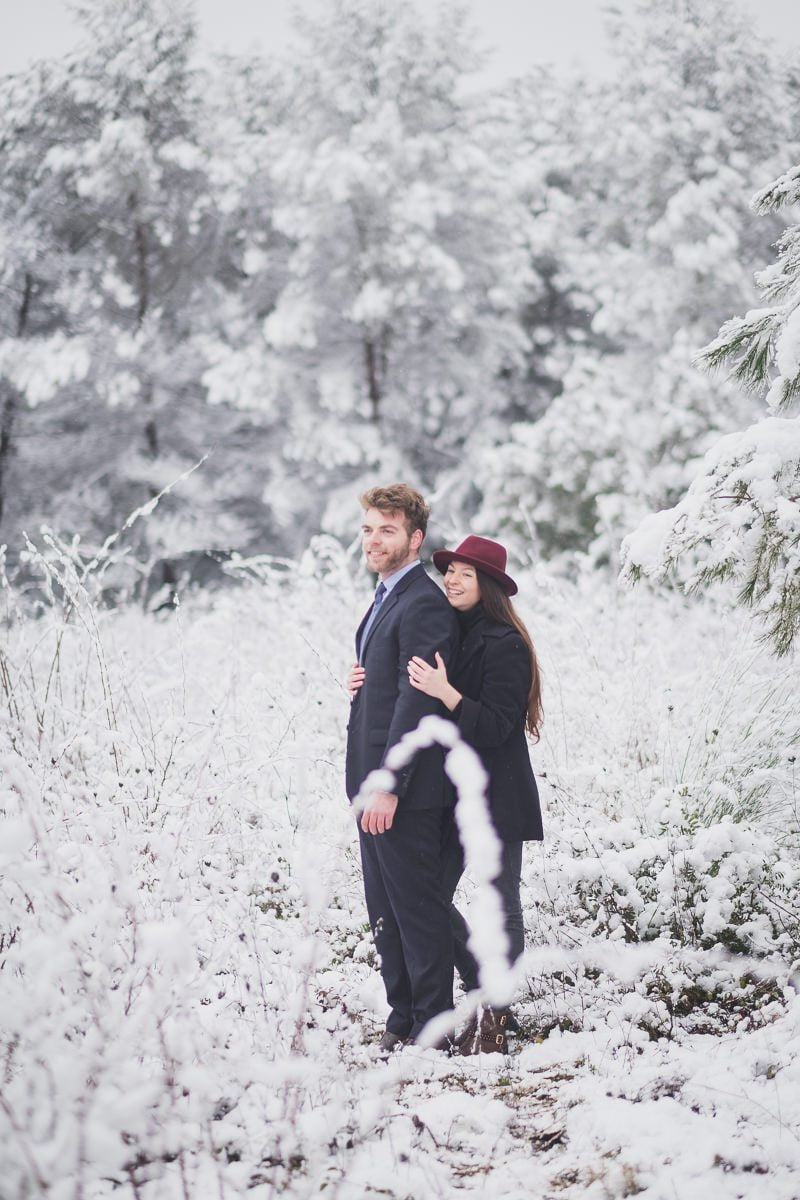 Snow Couple session French Riviera Bastide du Roy 1577