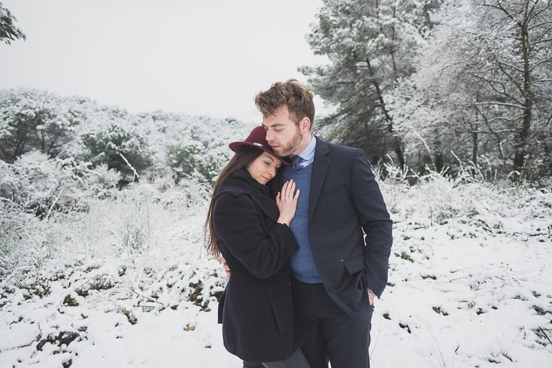 Snow Couple session French Riviera Bastide du Roy 2701