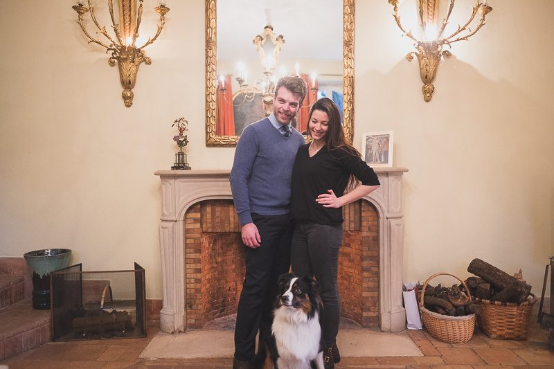 Snow Couple session French Riviera Bastide du Roy 2775