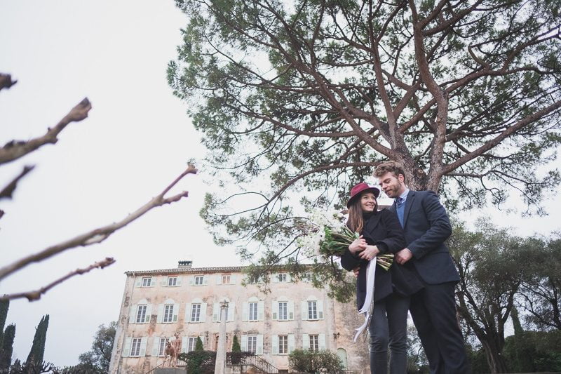 Snow Couple session French Riviera Bastide du Roy 2845
