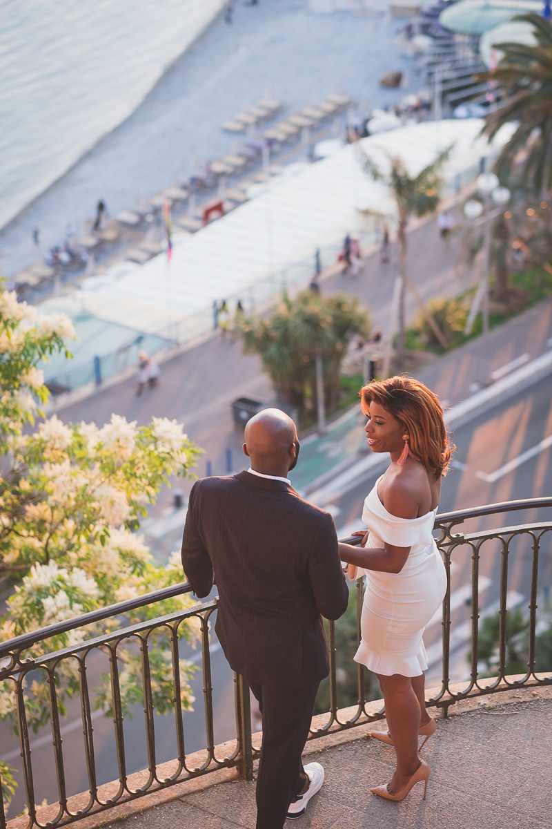 English Nigerian wedding proposal French Riviera Morocco 158