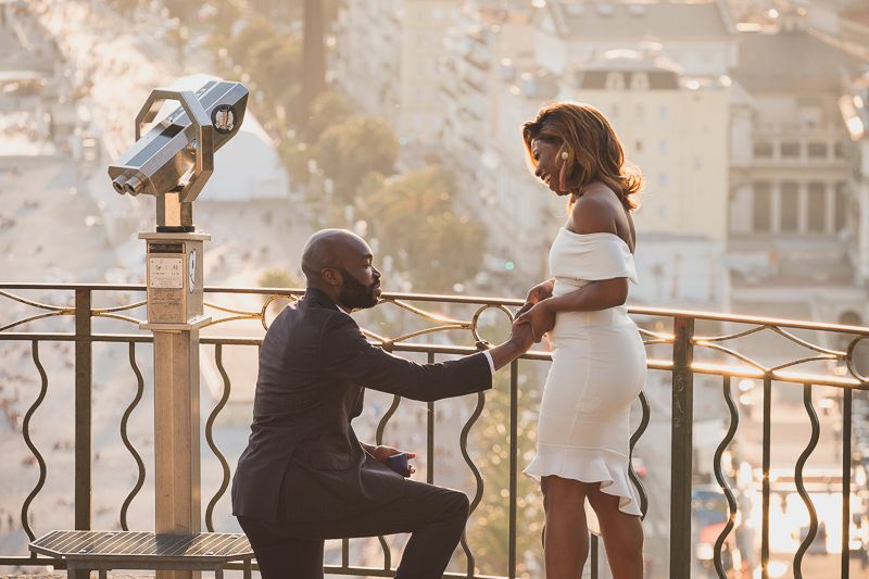 English Nigerian wedding proposal French Riviera Morocco 36