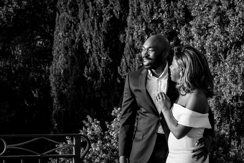 English Nigerian wedding proposal French Riviera Morocco 73