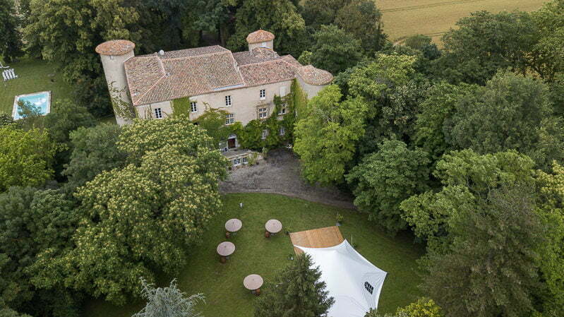 Autralian Wedding South West France Commanderie 0058