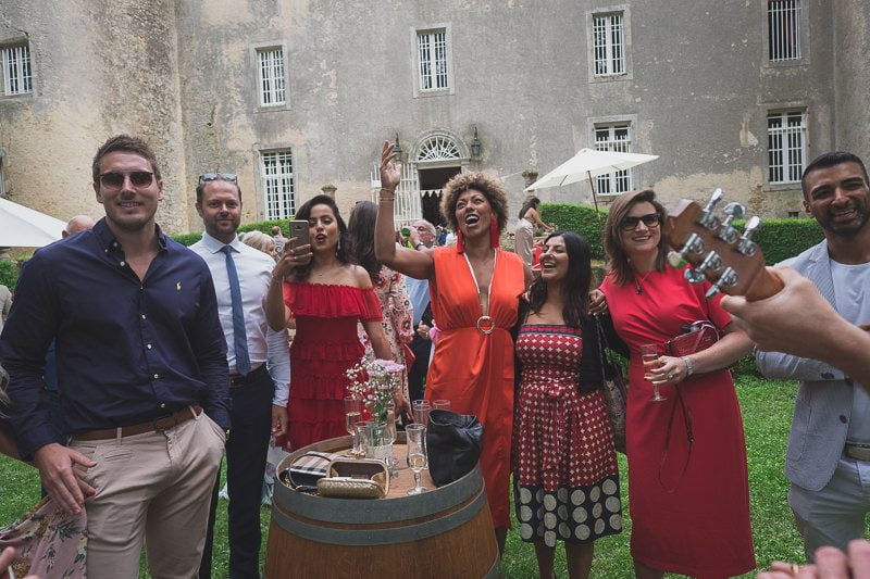 Autralian Wedding South West France Commanderie 33353