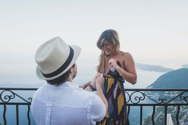Wedding proposal Eze Chateau Eza French RIviera 1018