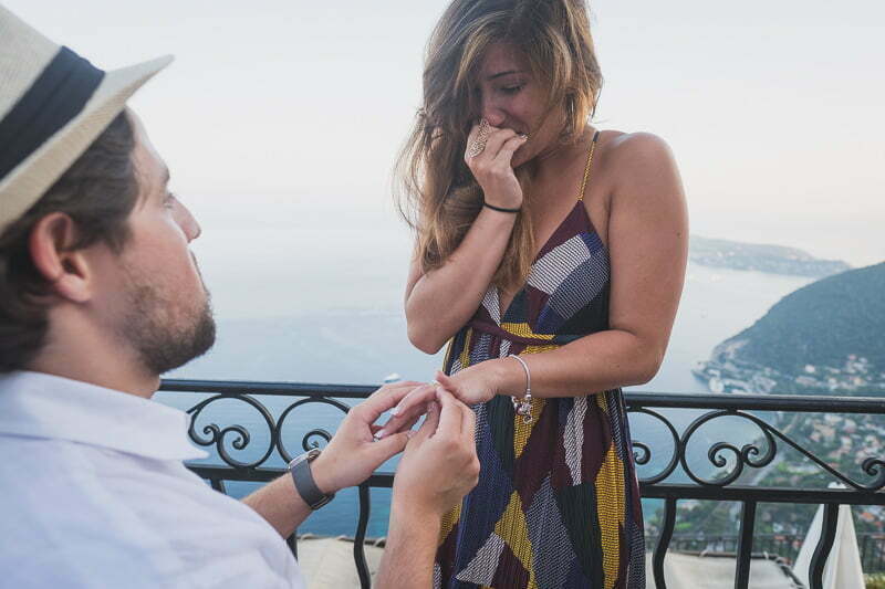 Wedding proposal Eze Chateau Eza French RIviera 1024