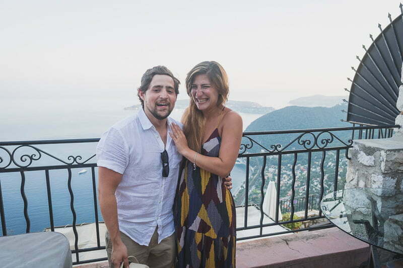 Wedding proposal Eze Chateau Eza French RIviera 1029
