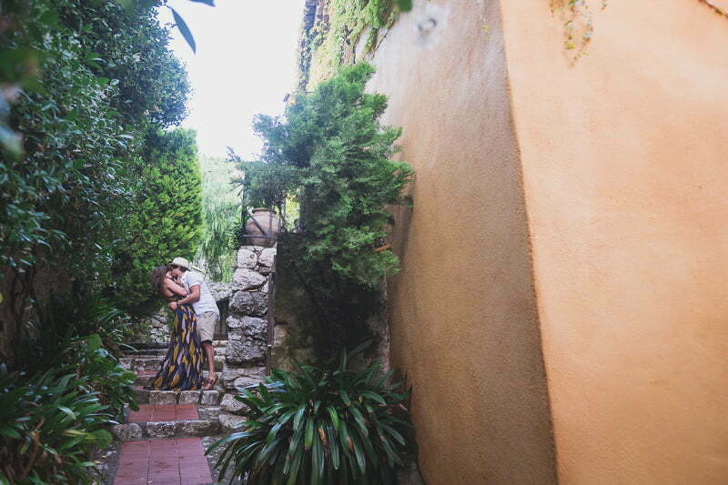 Wedding proposal Eze Chateau Eza French RIviera 1038