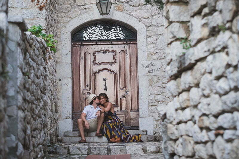 Wedding proposal Eze Chateau Eza French RIviera 1103
