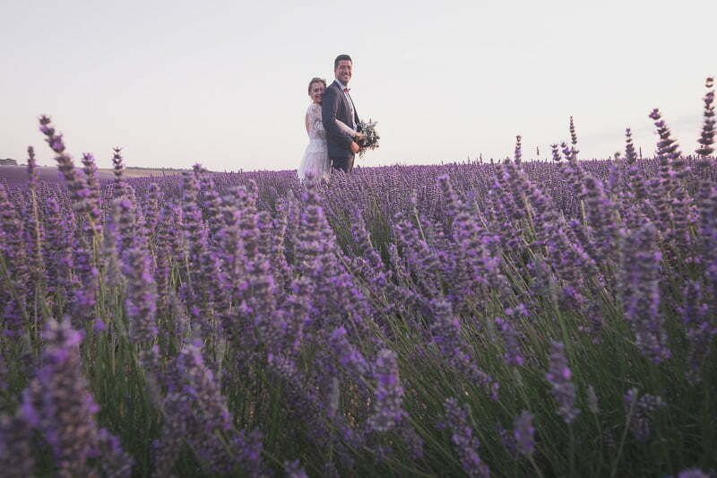 Lavender fields couple photo session south of France wedding 3266