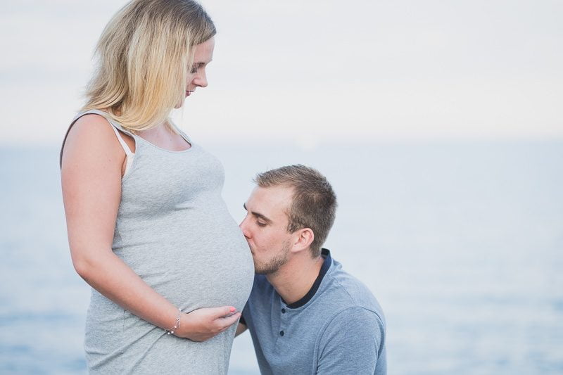 Tender Maternity Pregnancy Seaside Photo Session French Riviera 2030