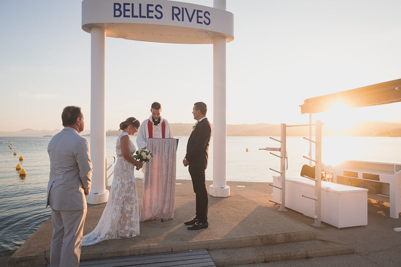 Seaside American Elopement Wedding French Riviera Belles Rives 1285