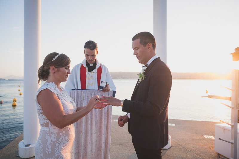 Seaside American Elopement Wedding French Riviera Belles Rives 1297