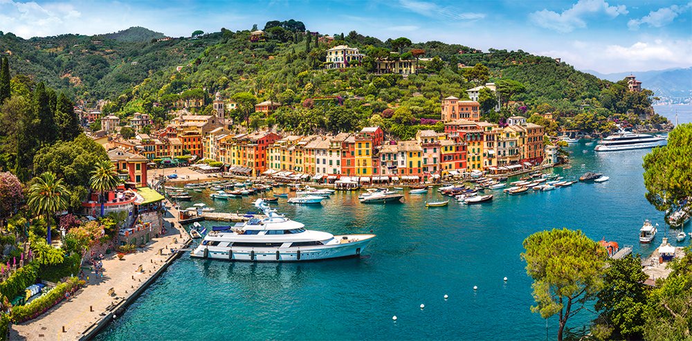 portofino italy wedding proposal family photo session