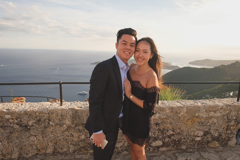 Surprise Wedding Proposal Eze Monaco Saint Jean Cap Ferrat 1031