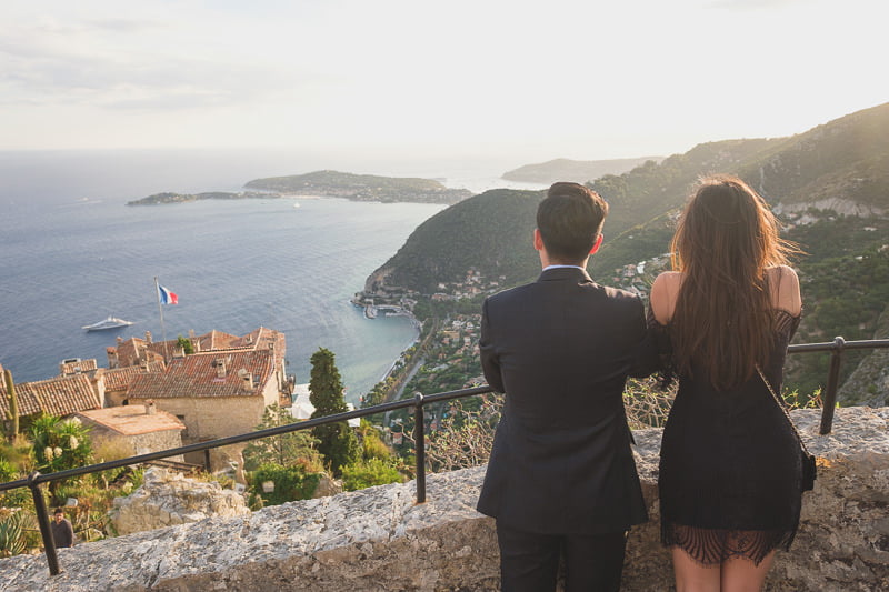 Surprise Wedding Proposal Eze Monaco Saint Jean Cap Ferrat 1049