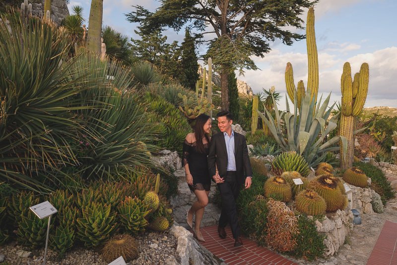 Surprise Wedding Proposal Eze Monaco Saint Jean Cap Ferrat 1087