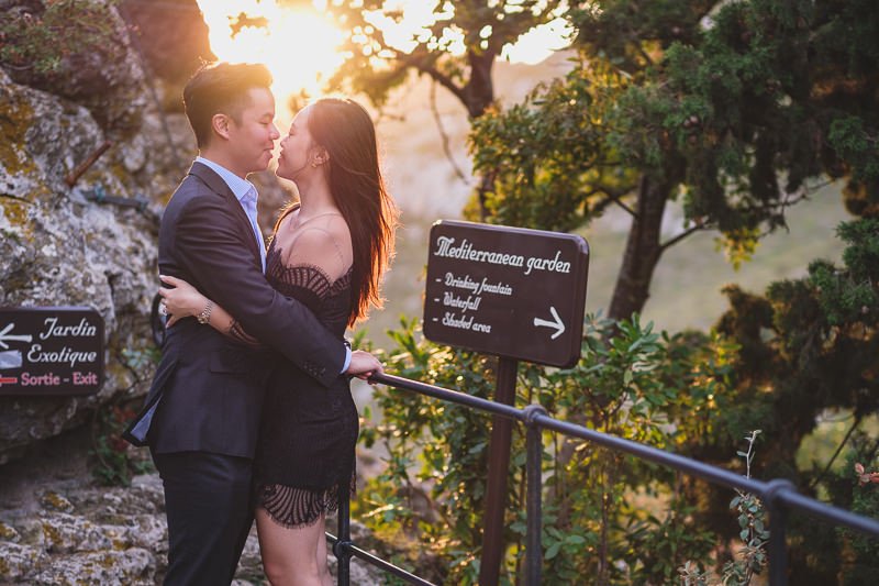 Surprise Wedding Proposal Eze Monaco Saint Jean Cap Ferrat 1136